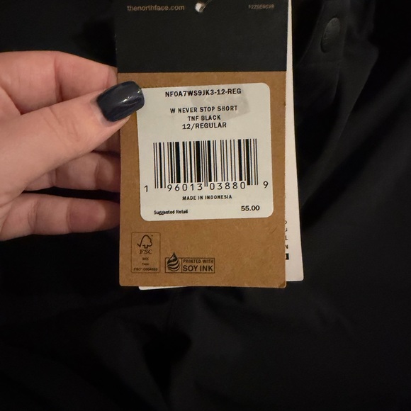 Women's North Face Never Stop Shorts - Picture 3 of 4